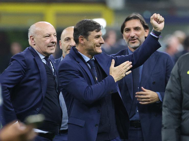 La soddisfazione di Javier Zanetti