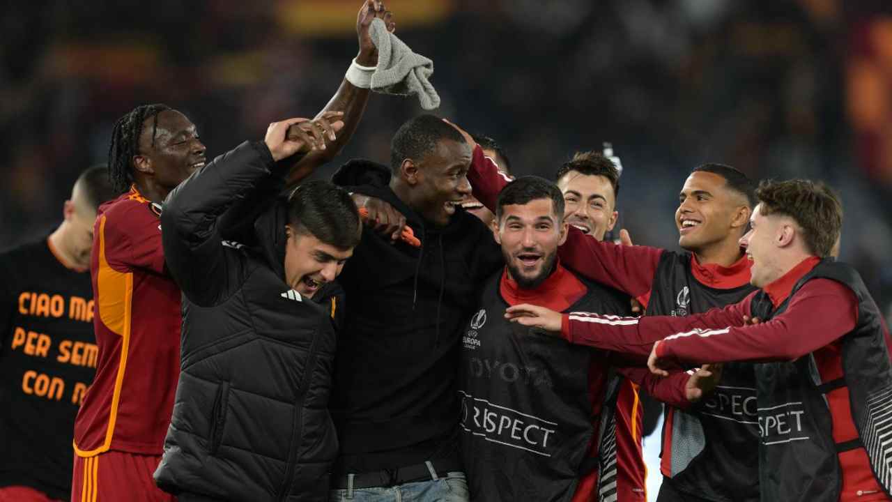 Calciatori Roma - LaPresse - ilgiornaledellosport.net