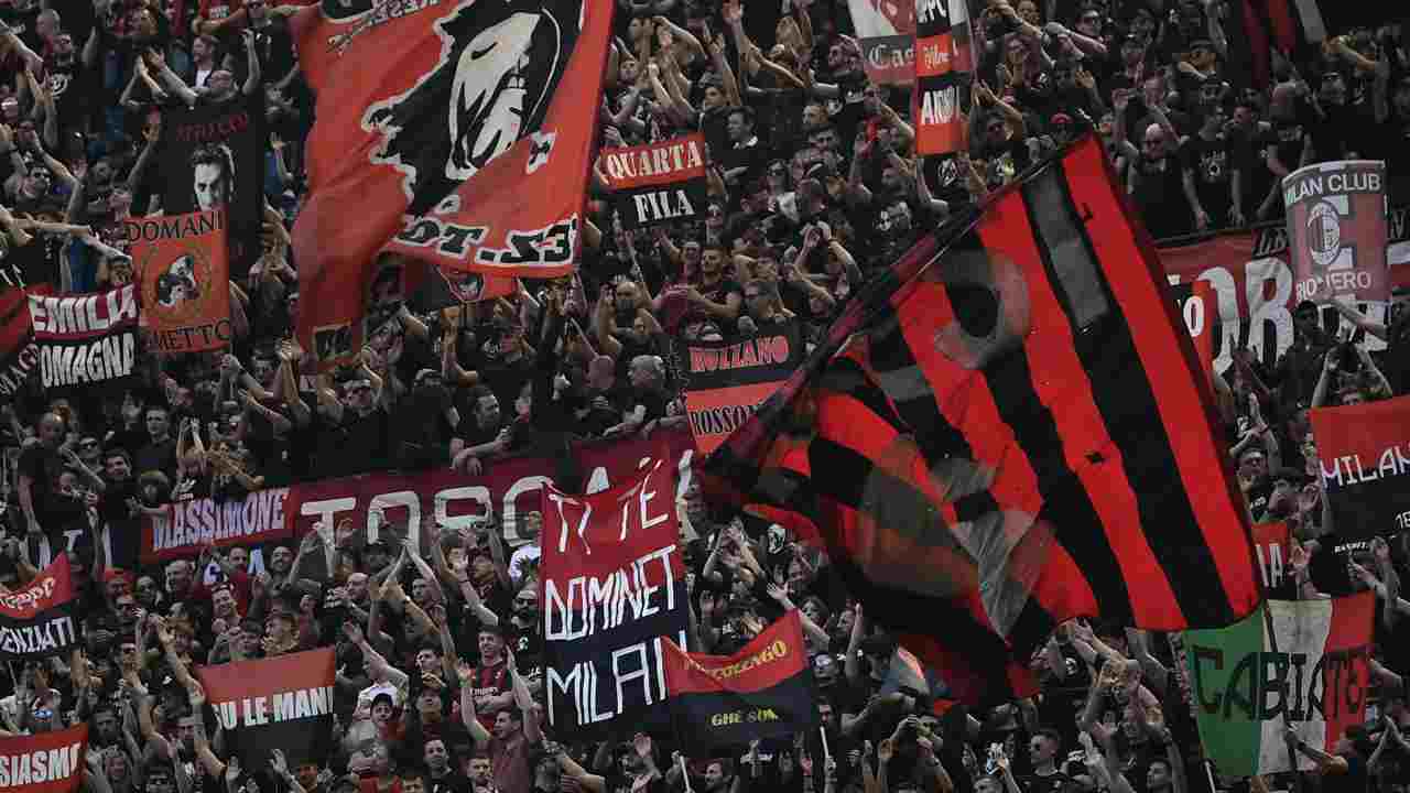 Tifosi Milan - Foto Lapresse - Ilgiornaledellosport.net