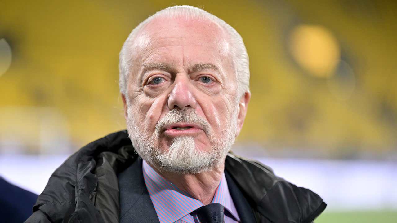 Aurelio De Laurentiis - Foto Lapresse - Ilgiornaledellosport.net