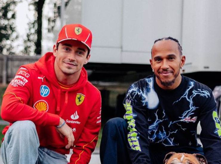 Charles Leclerc Lewis Hamilton - Instagram lewishamilton e charles_leclerc - Ilgiornaledellosport.net