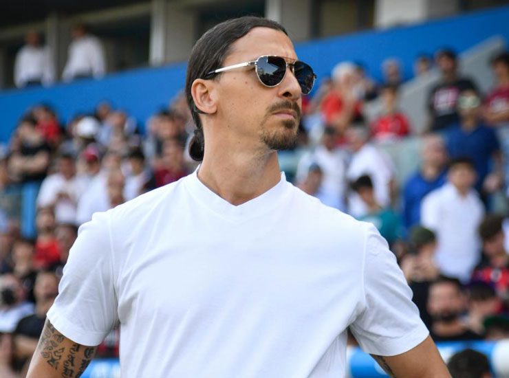 Zlatan Ibrahimovic - Foto Lapresse - Ilgiornaledellosport.net