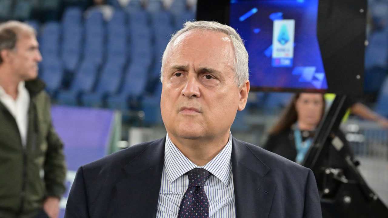 Claudio Lotito - Foto Lapresse - Ilgiornaledellosport.net