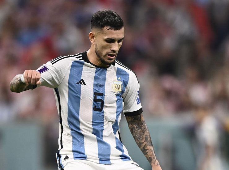 Leandro Paredes Argentina - Foto Lapresse - Ilgiornaledellosport.net