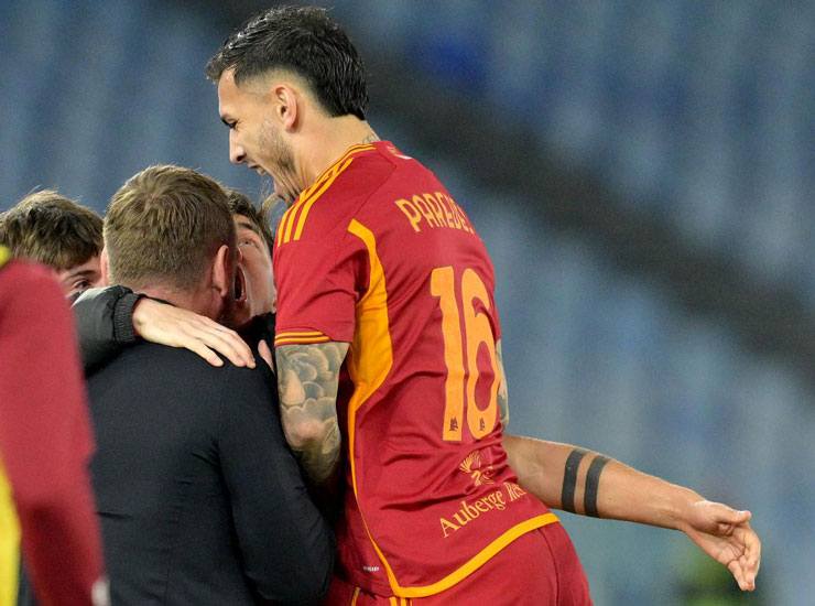 Leandro Paredes Daniele De Rossi - Foto Lapresse - Ilgiornaledellosport.net