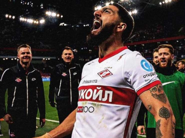 Samuel Gigot Spartak Mosca - Instagram @mum84 - Ilgiornaledellosport.net