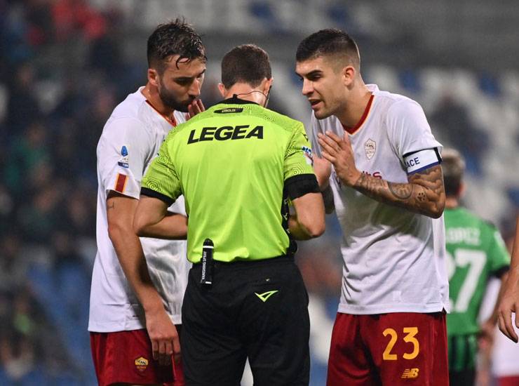 Bryan Cristante Gianluca Mancini - Foto Lapresse - Ilgiornaledellosport.net