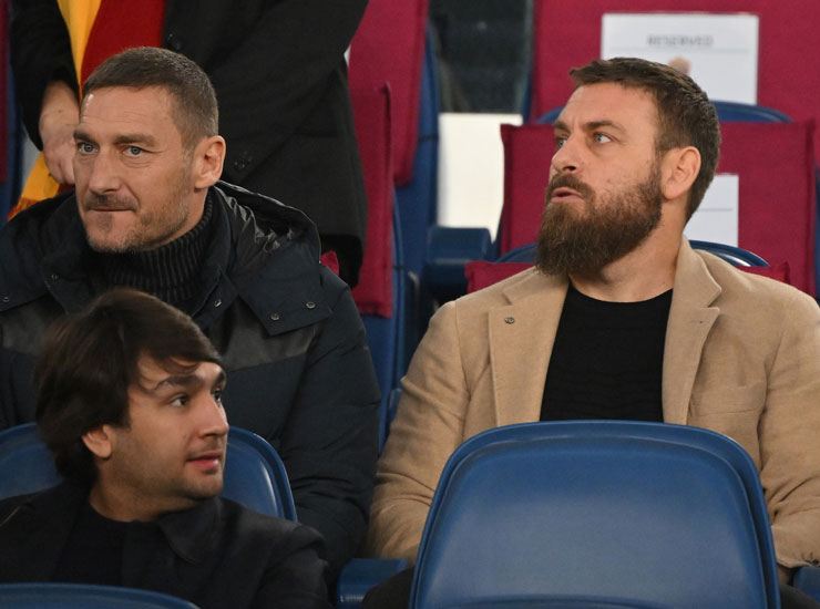 Francesco Totti Daniele De Rossi - Foto Lapresse - Ilgiornaledellosport.net