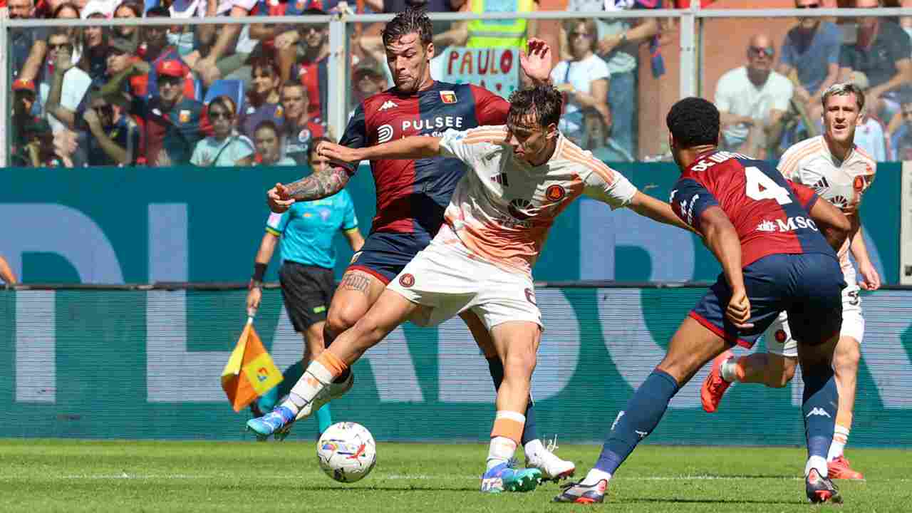 Genoa-Roma - Foto Lapresse - Ilgiornaledellosport.net