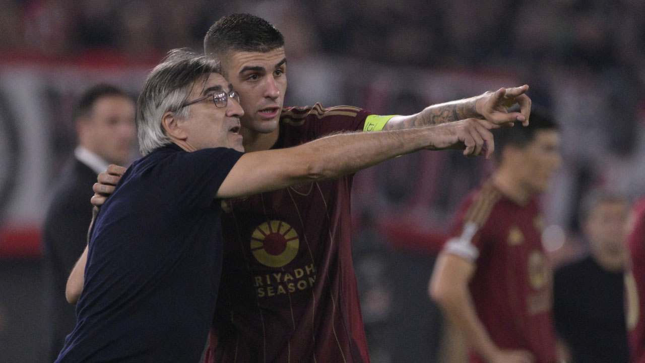 Ivan Juric Gianluca Mancini - Foto Lapresse - Ilgiornaledellosport.net