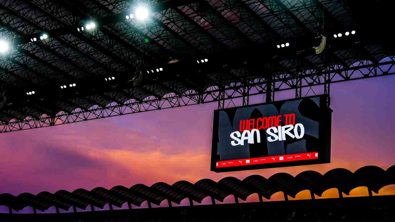 Milan San Siro - Foto Lapresse - Ilgiornaledellosport.net