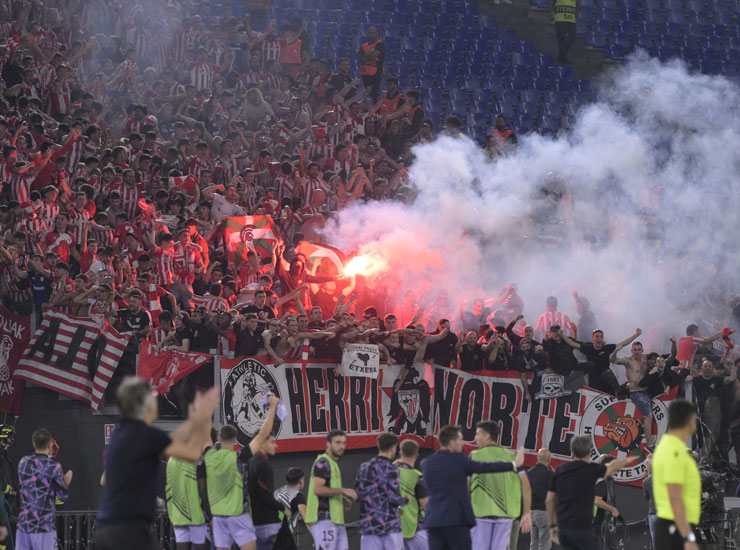 Roma-Athletic Bilbao - Foto Lapresse - Ilgiornaledellosport.net