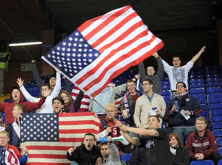 Tifosi Usa - Foto Lapresse - Ilgiornaledellosport.net