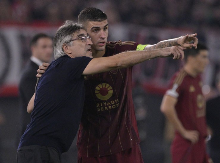 Ivan Juric, Gianluca Mancini - Foto Lapresse - Ilgiornaledellosport.net