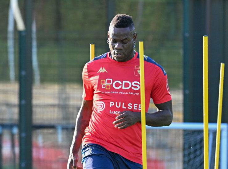 Mario Balotelli Genoa - Foto Lapresse - Ilgiornaledellosport.net