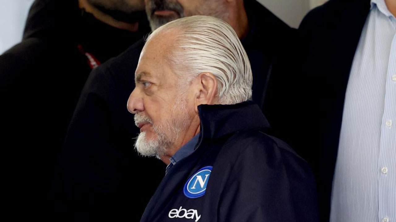 Aurelio De Laurentiis - Foto Lapresse - Ilgiornaledellosport.net