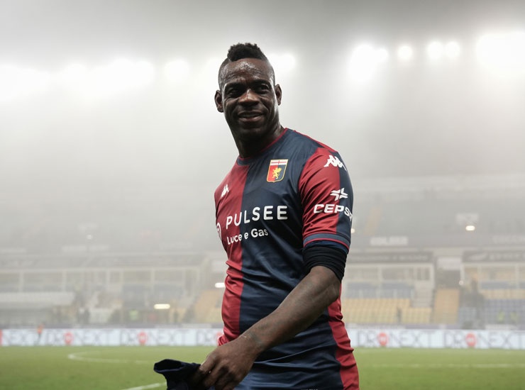 Mario Balotelli Genoa - Foto Lapresse - Ilgiornaledellosport.net