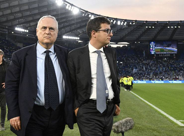 Claudio e Enrico Lotito - Foto Lapresse - Ilgiornaledellosport.net