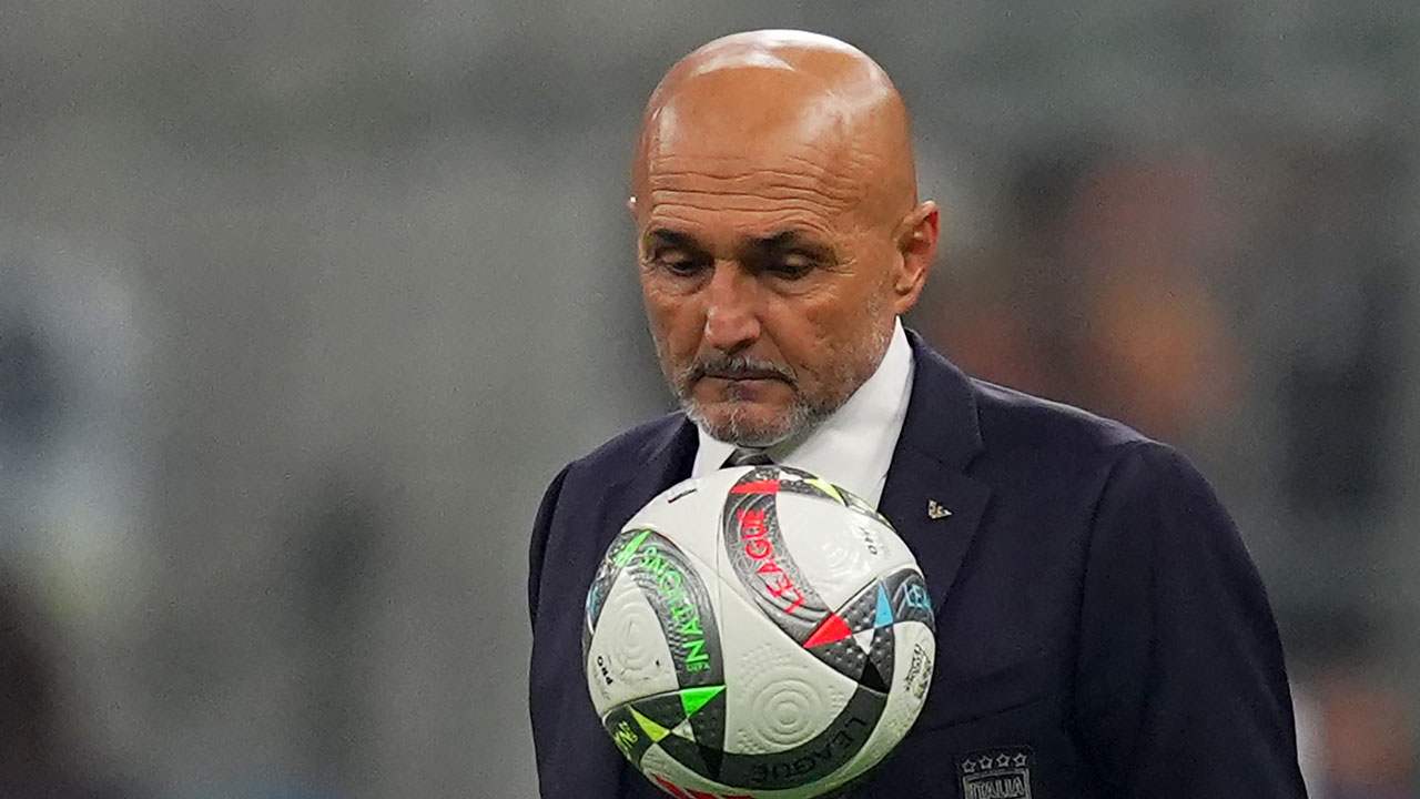 Luciano Spalletti - Foto Lapresse - Ilgiornaledellosport.net