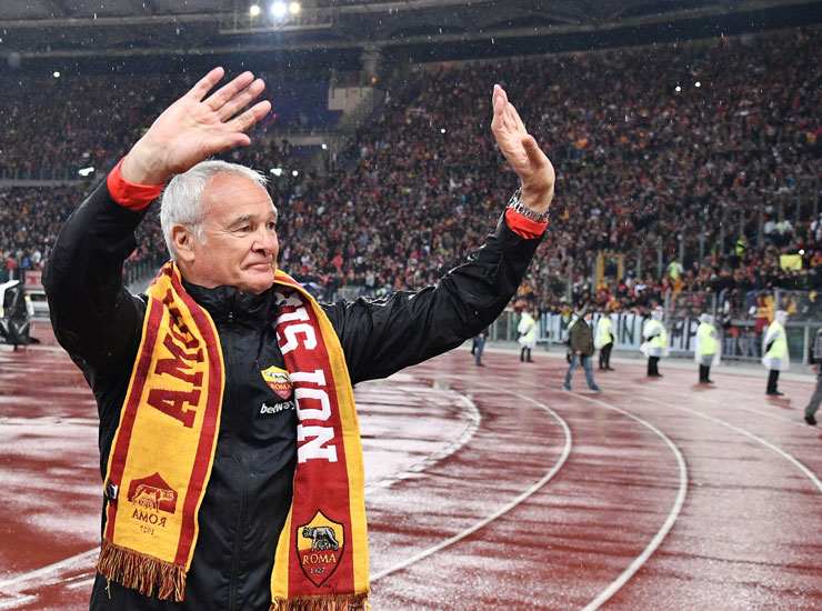 Claudio Ranieri Roma - Foto Lapresse - Ilgiornaledellosport.net