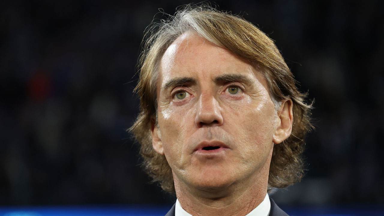 Roberto Mancini - Foto Lapresse - Ilgiornaledellosport.net