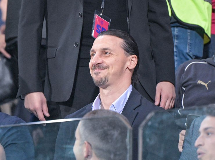 Zlatan Ibrahimovic - Foto Lapresse - Ilgiornaledellosport.net