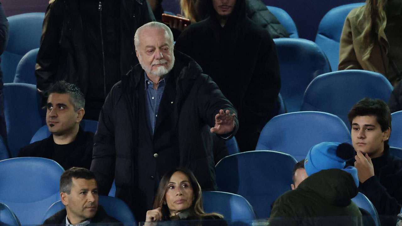 Aurelio De Laurentiis - Foto Lapresse - Ilgiornaledellosport.net