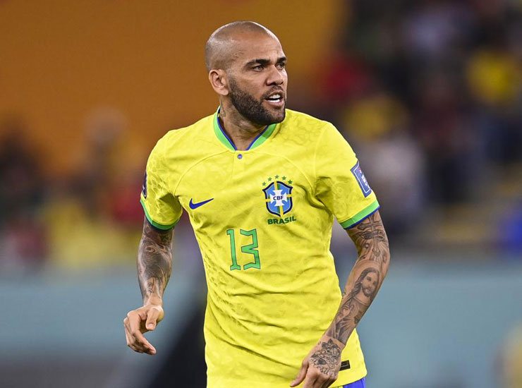 Dani Alves al Mondiale 2022 - Foto Lapresse - Ilgiornaledellosport.net