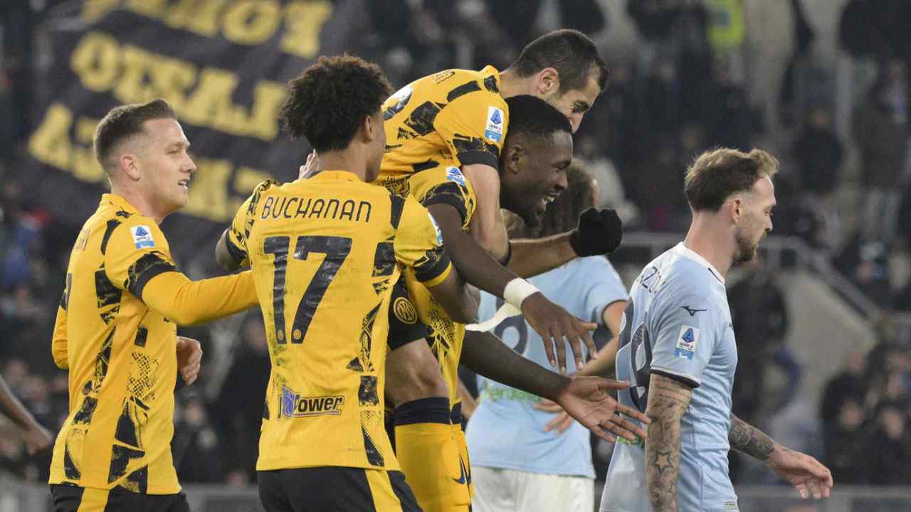 Lazio-Inter - Foto Lapresse - Ilgiornaledellosport.net