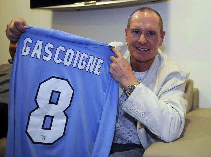 Paul Gascoigne - Foto Lapresse - Ilgiornaledellosport.net