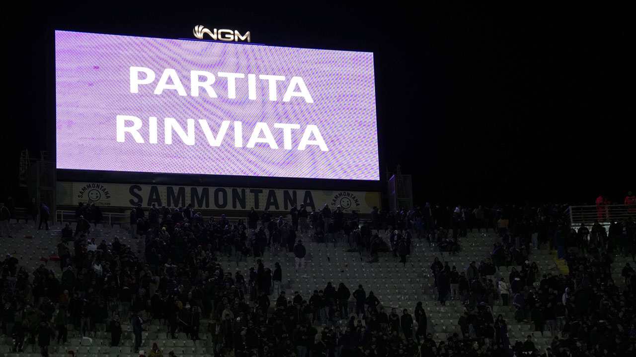 Rinvio Fiorentina-Inter - Foto Lapresse - Ilgiornaledellosport.net