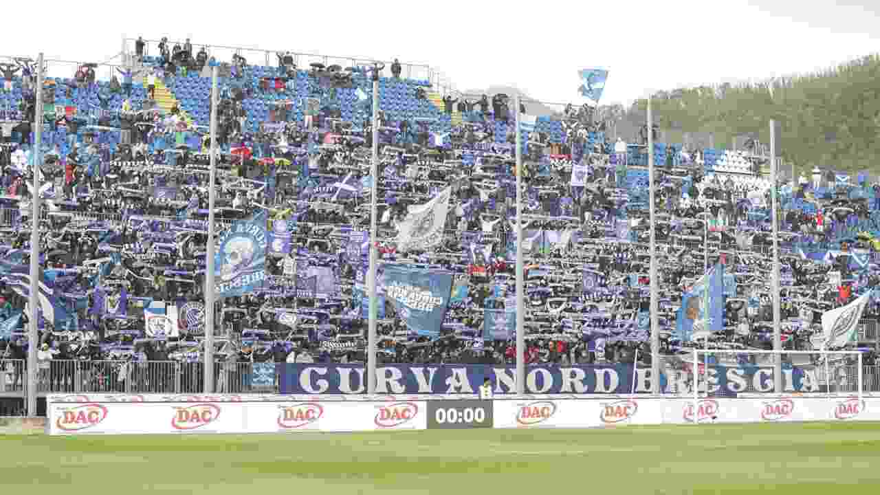 Tifosi Brescia - Foto Lapresse - Ilgiornaledellosport.net