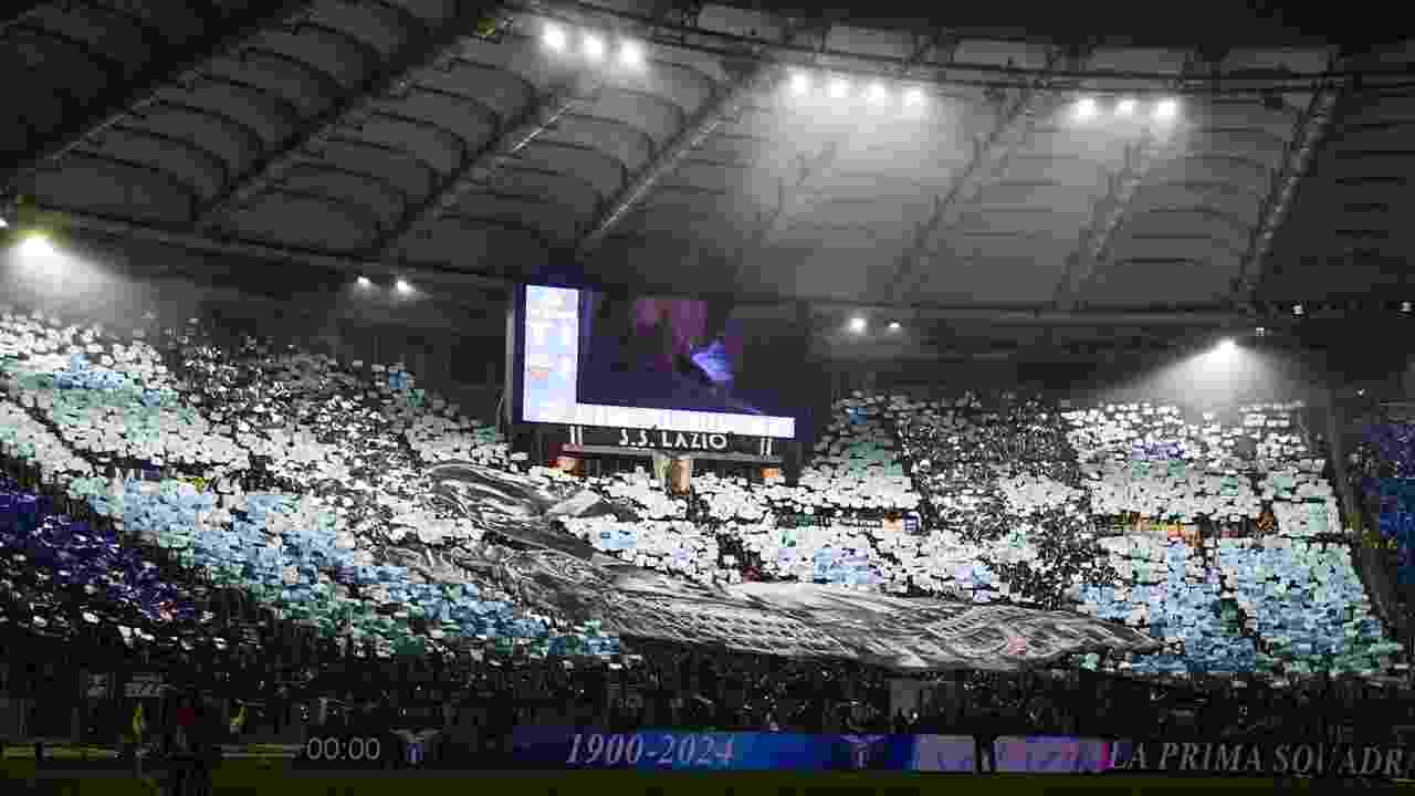 Tifosi Lazio - Foto Lapresse - Ilgiornaledellosport.net