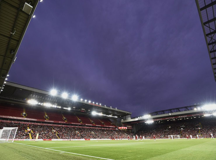 Anfield, la casa del Liverpool - Foto Lapresse - Ilgiornaledellosport.net