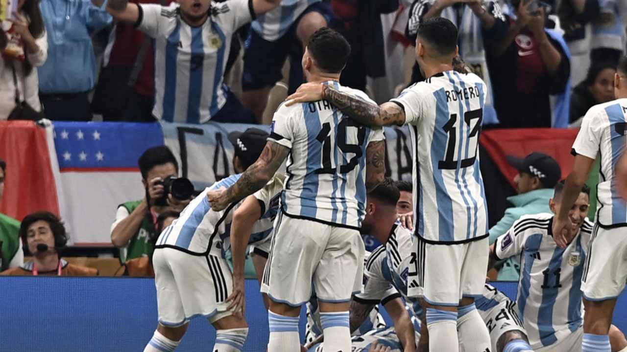 La nazionale argentina di calcio - Foto Lapresse - Ilgiornaledellosport.net