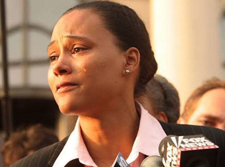 Marion Jones durante la sua ammissione di aver fatto uso di sostanze dopanti - Fonte X - Ilgiornaledellosport.net