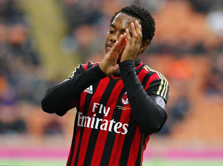 Robinho ai tempi del Milan - Foto Lapresse - Ilgiornaledellosport.net