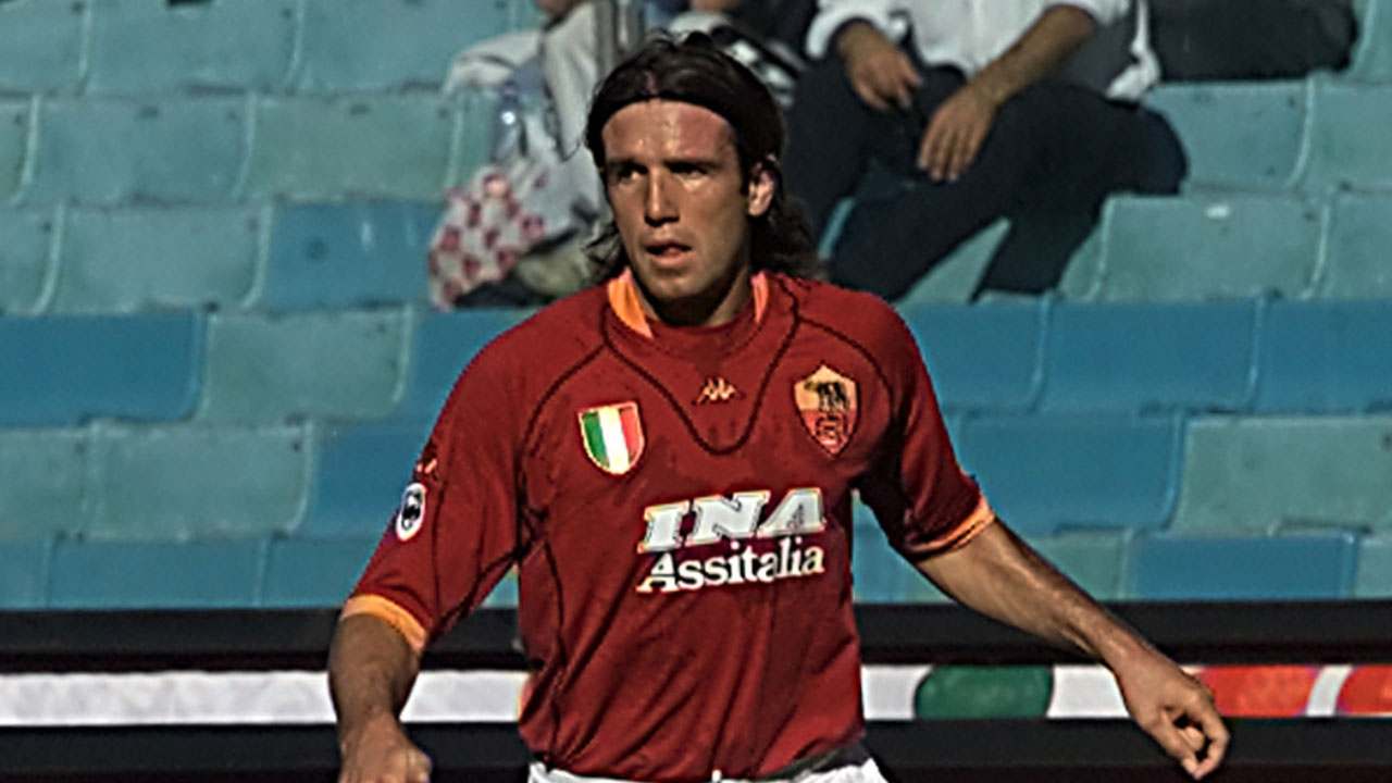 Vincent Candela con la maglia della Roma scudettata - Foto Lapresse - Ilgiornaledellosport.net