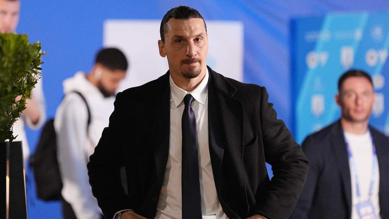 Zlatan Ibrahimovic - Foto Lapresse - Ilgiornaledellosport.net