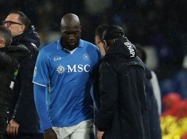 Antonio Conte e Romelu Lukaku - Foto Lapresse - Ilgiornaledellosport.net