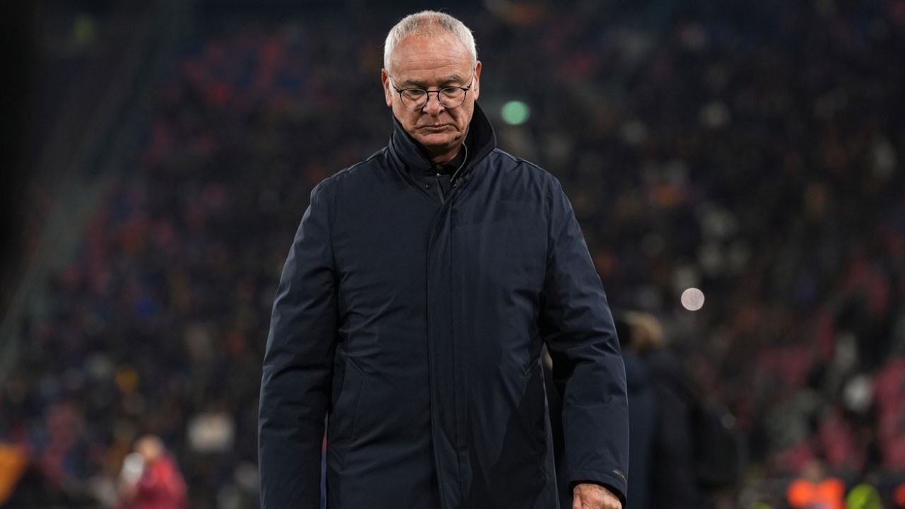 L'allenatore della Roma Claudio Ranieri - Foto Lapresse - Ilgiornaledellosport.net