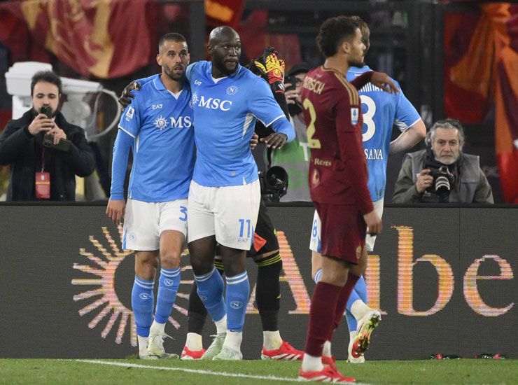 Leonardo Spinazzola non esulta dopo il gol alla Roma - Foto Lapresse - Ilgiornaledellosport.net