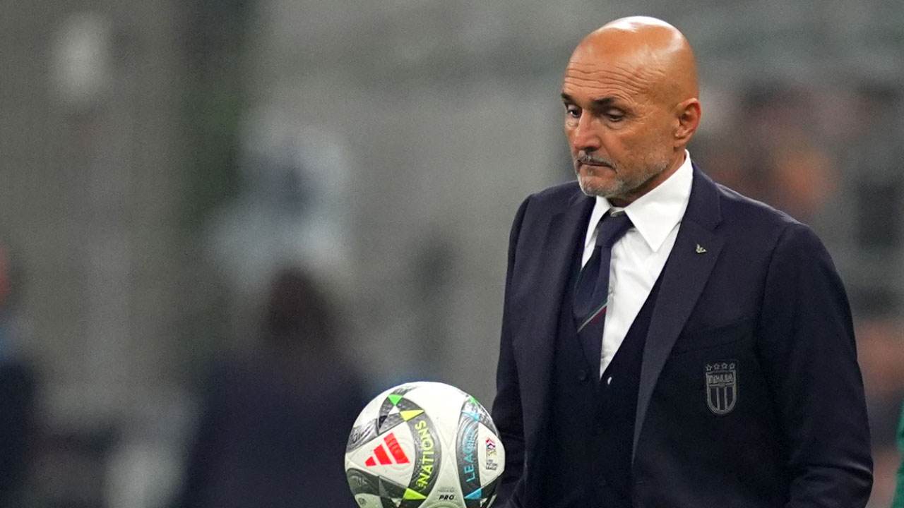 Il ct dell'Italia Luciano Spalletti - Foto Lapresse - Ilgiornaledellosport.net