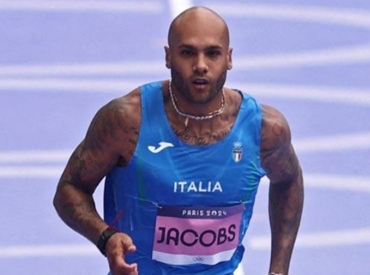 Marcell Jacobs in azione a Parigi 2024 - Fonte X - Ilgiornaledellosport.net