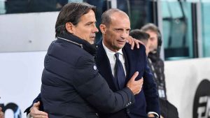 Simone Inzaghi e Massimiliano Allegri