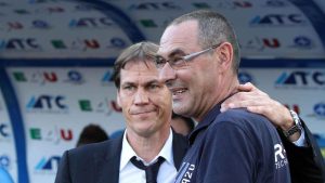 Rudi Garcia e Maurizio Sarri