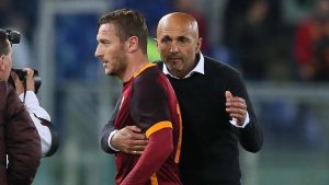 Luciano Spalletti Francesco Totti