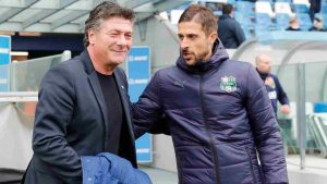 Walter Mazzarri e Alessio Dionisi