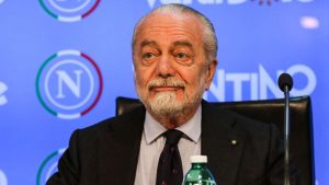 Aurelio De Laurentiis - Foto Ansa - Ilgiornaledellosport.net