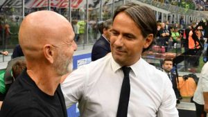 Stefano Pioli e Simone Inzaghi - Foto Lapresse - Ilgiornaledellosport.net